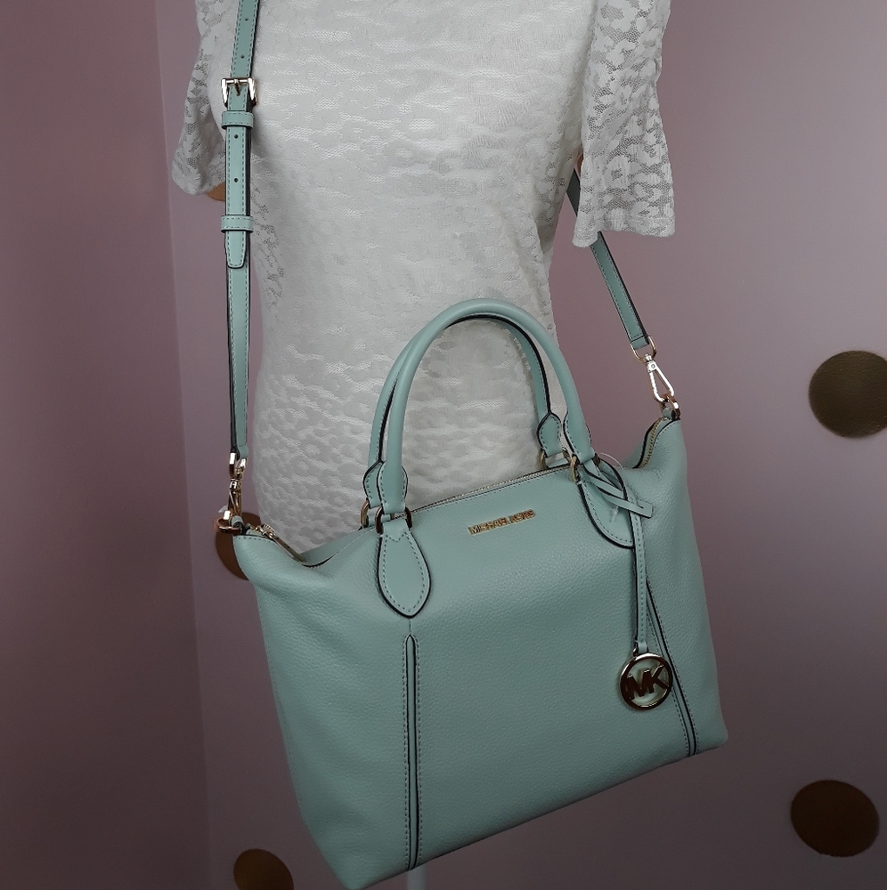 💕NEW STYLE & COLOR Michael Kors Pebble Leather - Picture 5 of 8